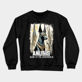 Anubis God of Egypt Surreal Mythology Crewneck Sweatshirt